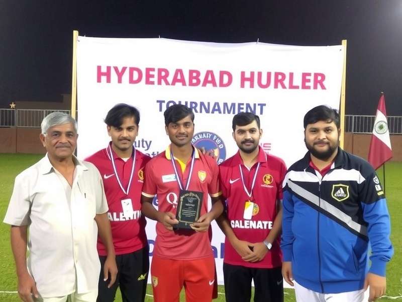 Community tournament in Hyderabad Hurler Champion